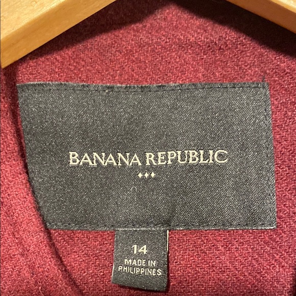 Banana Republic Women's Burgundy Jacket - Picture 4 of 7